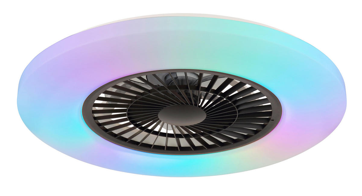 VENTILATOR STROPNI  crna, bijela   crna, bijela  ALVA  - bijela/crna, Konvencionalno, plastika (59,5/15,4cm) - Globo