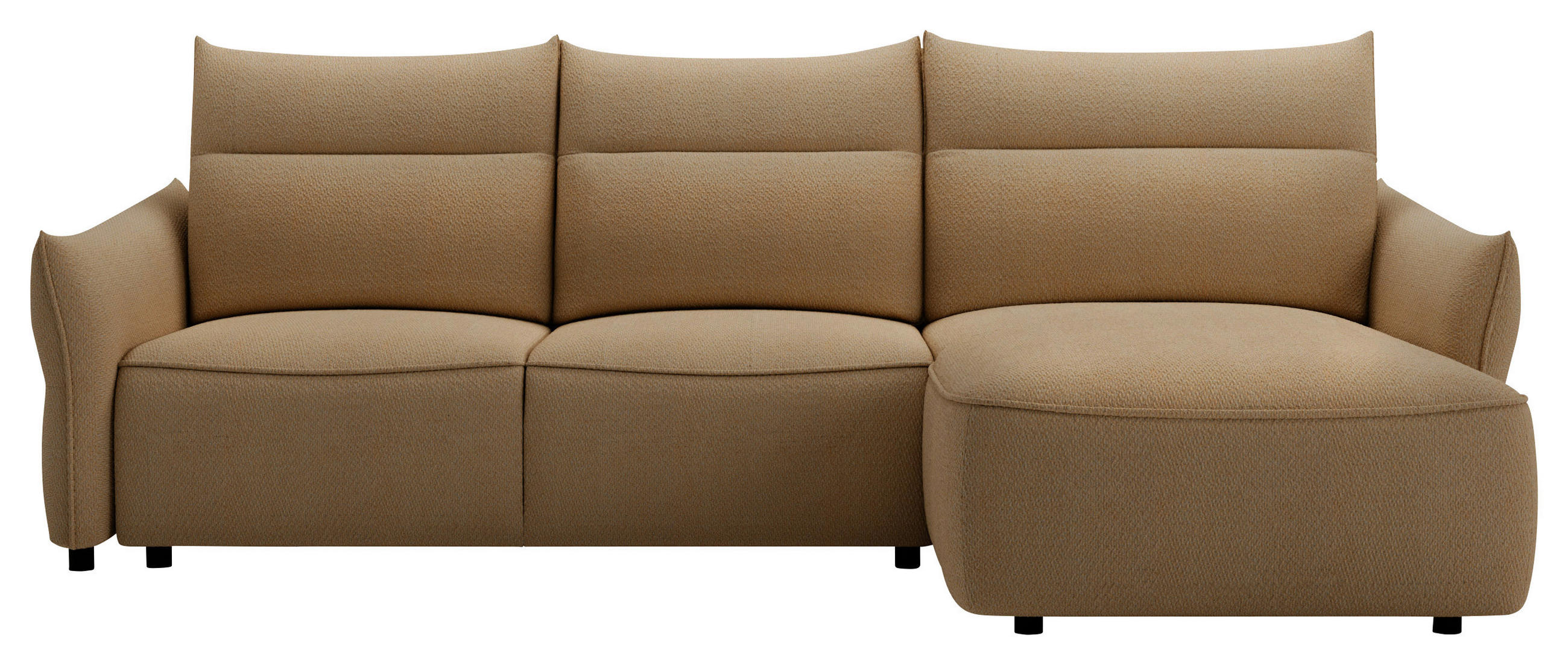 Milino Ecksofa Braun 306x179 cm