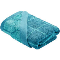 KÉZTÖRLŐ 50/100 cm türkiz, olajkék  - olajkék/türkiz, Natur, textil (50/100cm) - Bio:Vio