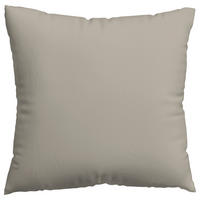 KOPFKISSENBEZUG KNITTED JERSEY 80/80 cm  - Taupe, Basics, Textil (80/80cm) - Schlafgut