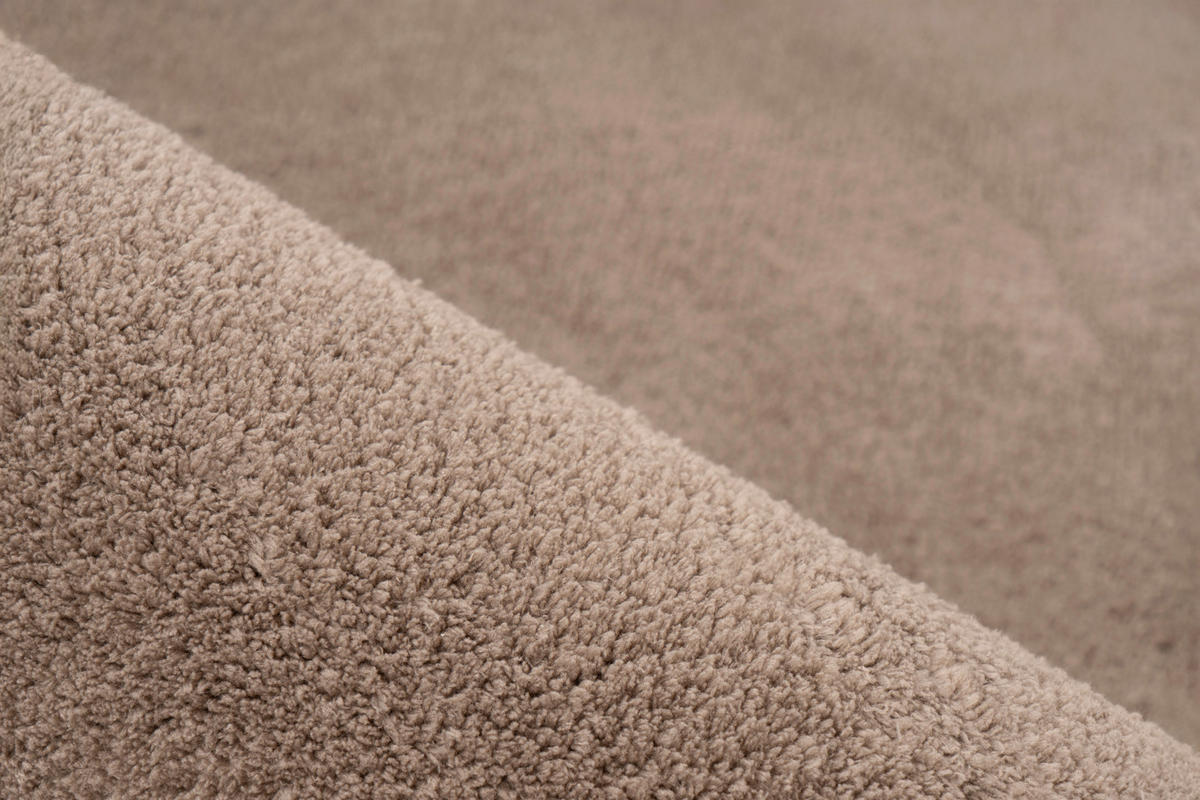 WEBTEPPICH 160/220 cm  - Taupe, Basics, Textil (160/220cm)