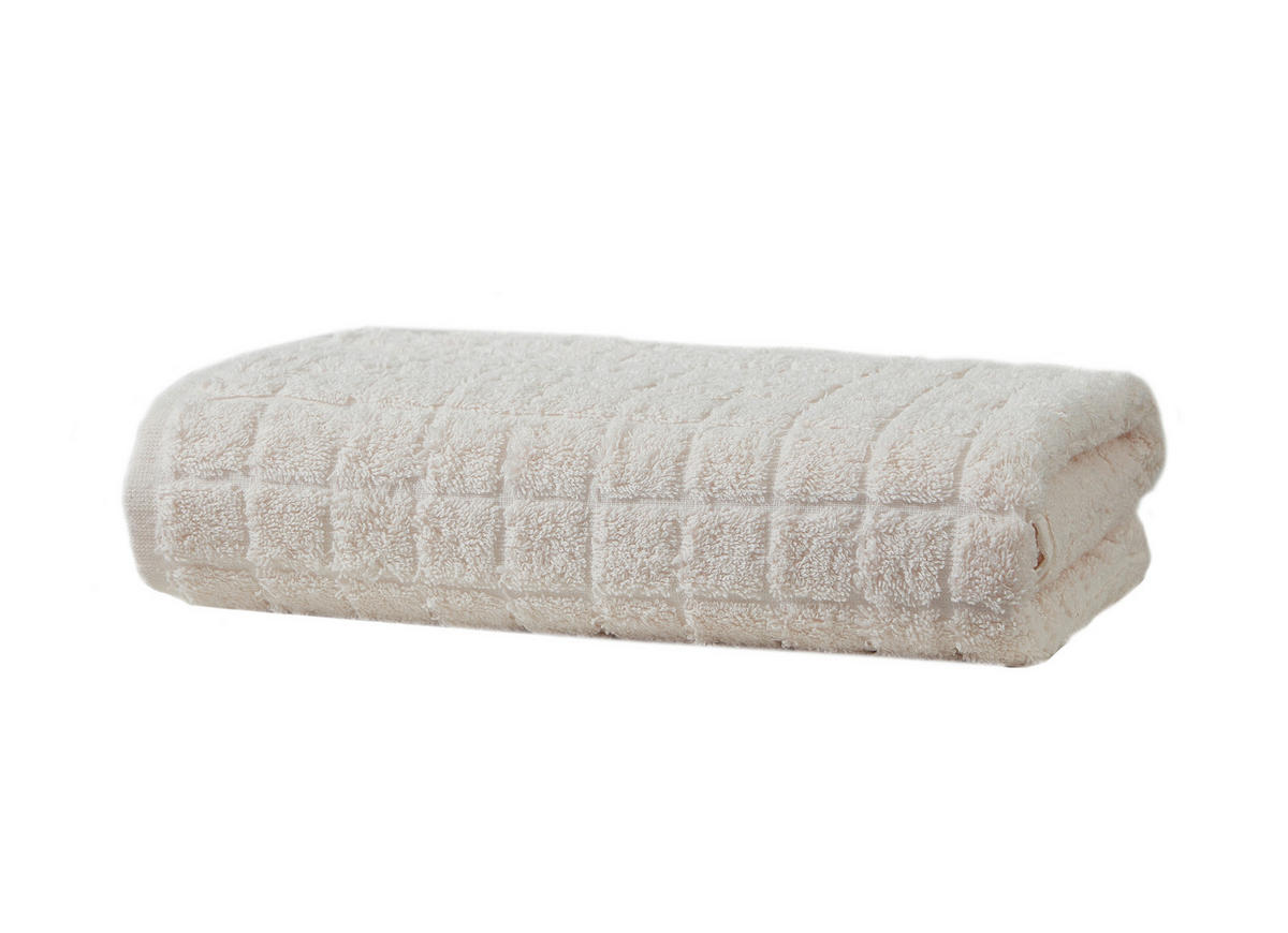 BRISAČA SQUARES  krem barve 70/130 cm  - krem barve, Konvencionalno, tekstil (70/130cm) - Boxxx