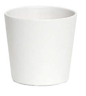 BLOMKRUKA 14/13 cm  - vit, Basics, keramik (14/13cm) - Best Price