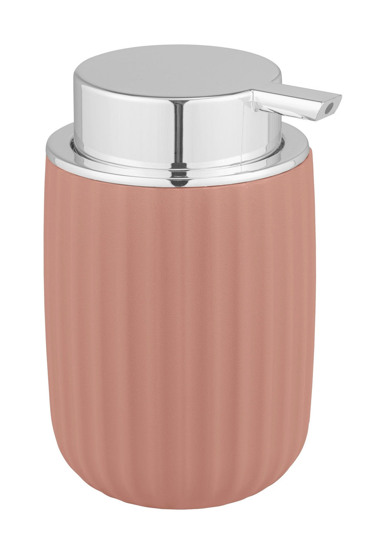 SEIFENSPENDER AGROPOLI  - Chromfarben/Altrosa, Basics, Kunststoff (7,5/12,5/9cm) - Wenko