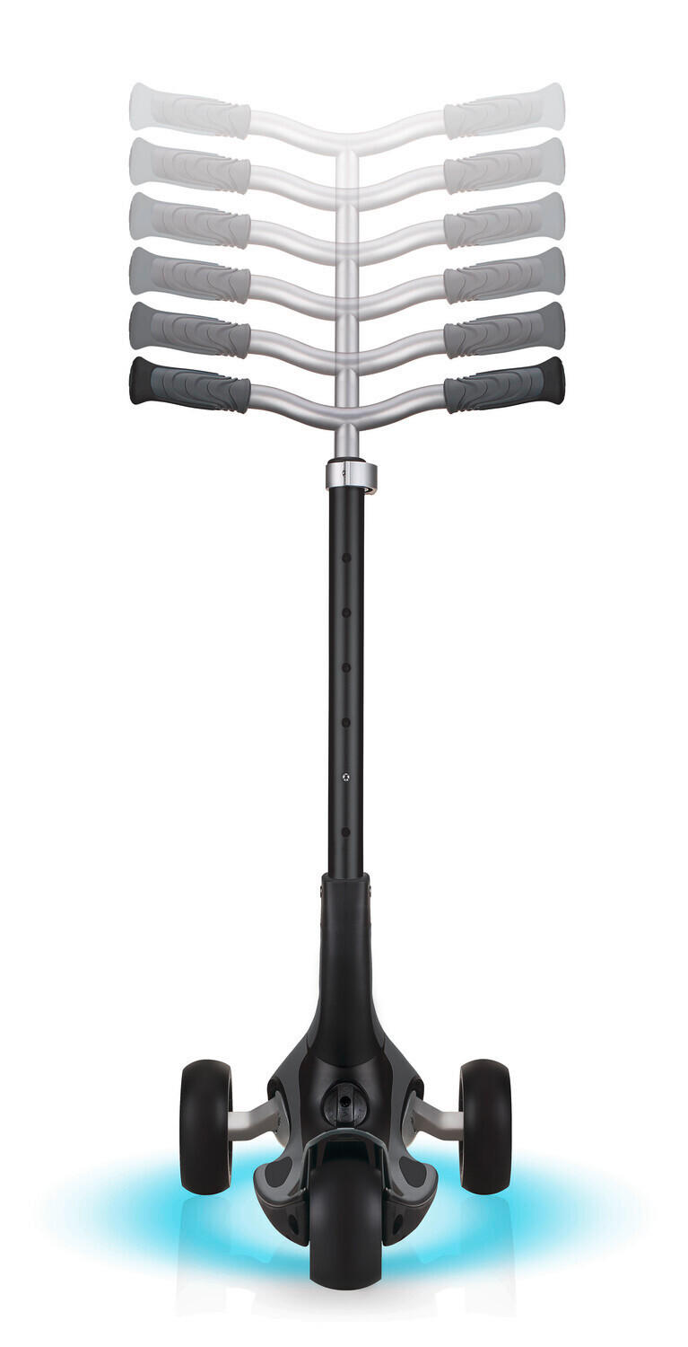 SCOOTER ULTIMUM LIGHTS  - Grau, Basics, Kunststoff/Metall (63/39,5/101cm) - GLOBBER
