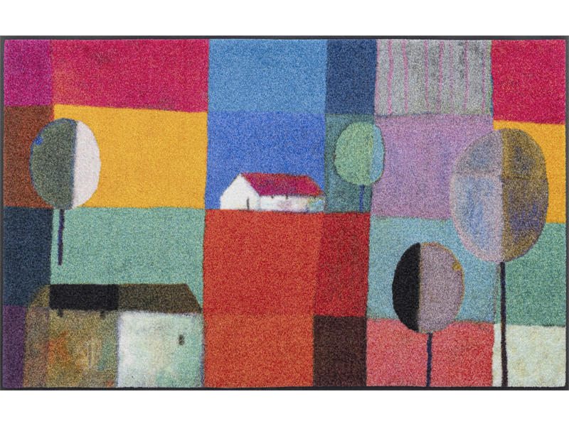 DVEŘNÍ ROHOŽKA, 75/120 cm, vícebarevná - vícebarevná, Konvenční, textil/plast (75/120cm) - Esposa