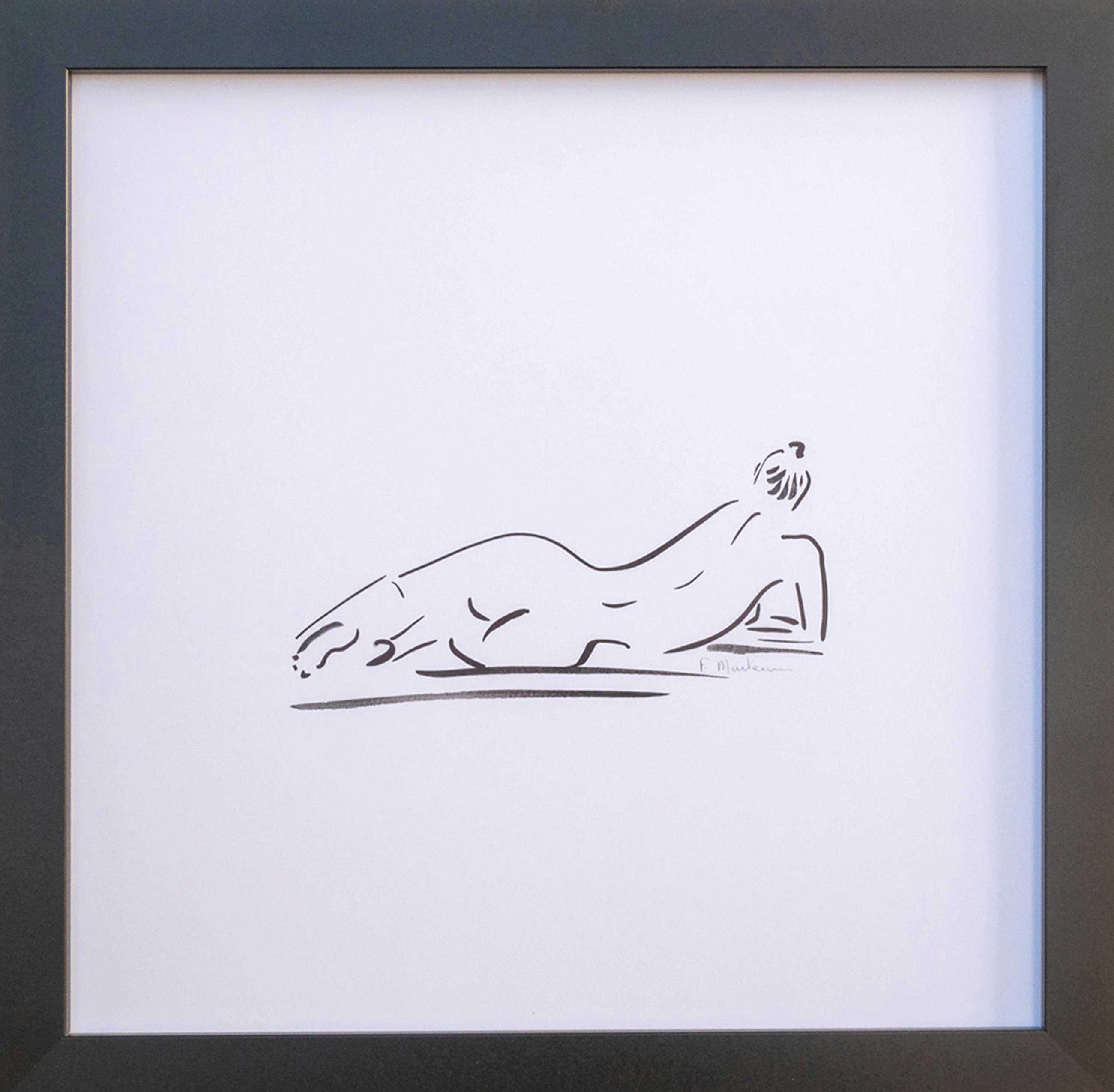 GYCLEÉ Frauen  - Schwarz/Weiß, Basics, Papier/Holzwerkstoff (46/46cm)
