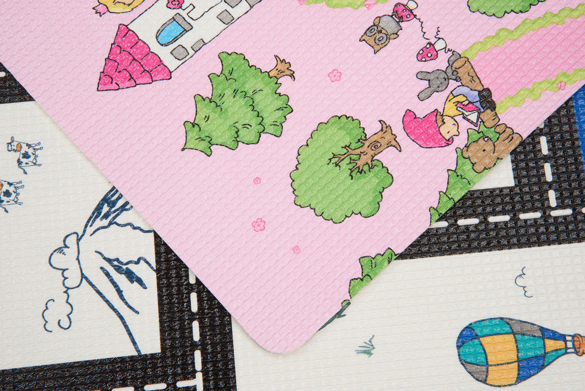 SPIELTEPPICH  - Multicolor, Basics, Kunststoff (200/120/0,3cm) - My Baby Lou