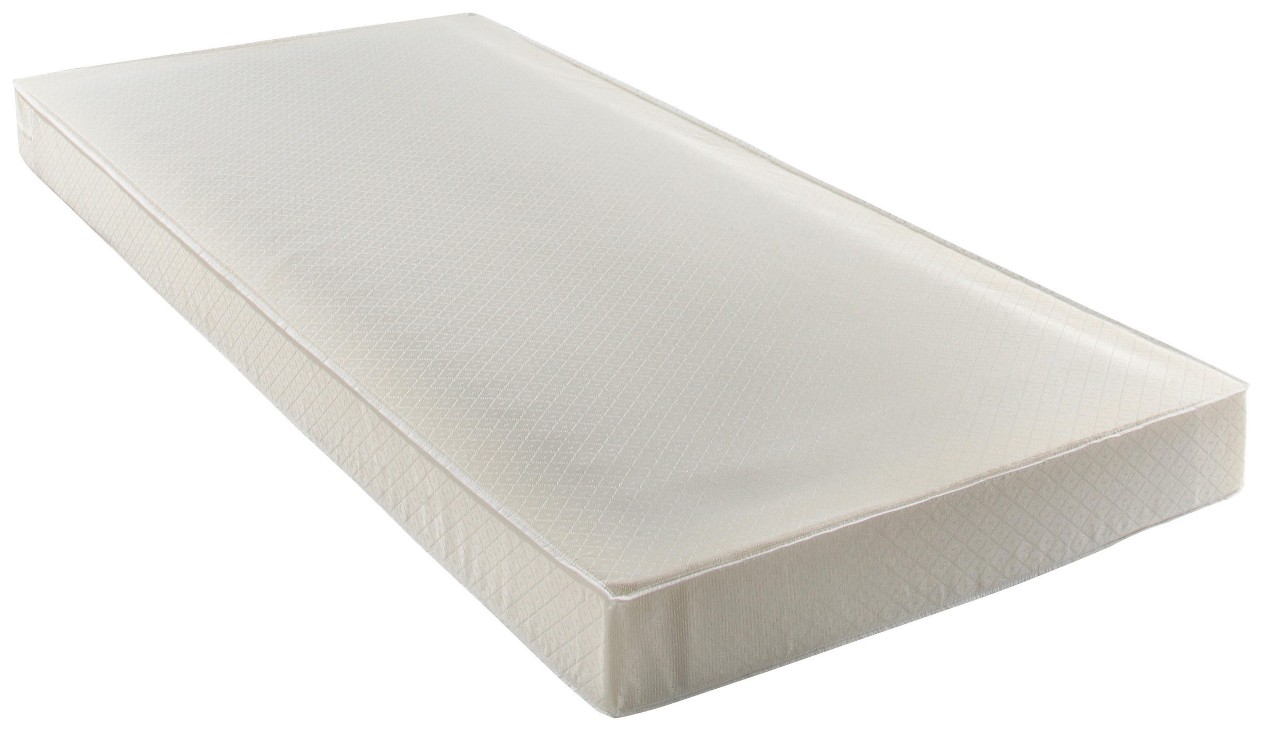 MATRACE S PRUŽINOVÝM JÁDREM, 90/200 cm - bílá, Basics, textil (90/200cm) - Boxxx