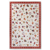 FLACHWEBETEPPICH Wohnzimmer 160/230 cm Toy's Delight Multicolor, Rot rechteckig  - Rot/Multicolor, Trend, Kunststoff/Textil (160/230cm) - Villeroy & Boch