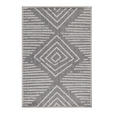 FLACHWEBETEPPICH 160/230 cm Aruba  - Grau, Design, Textil (160/230cm) - Novel