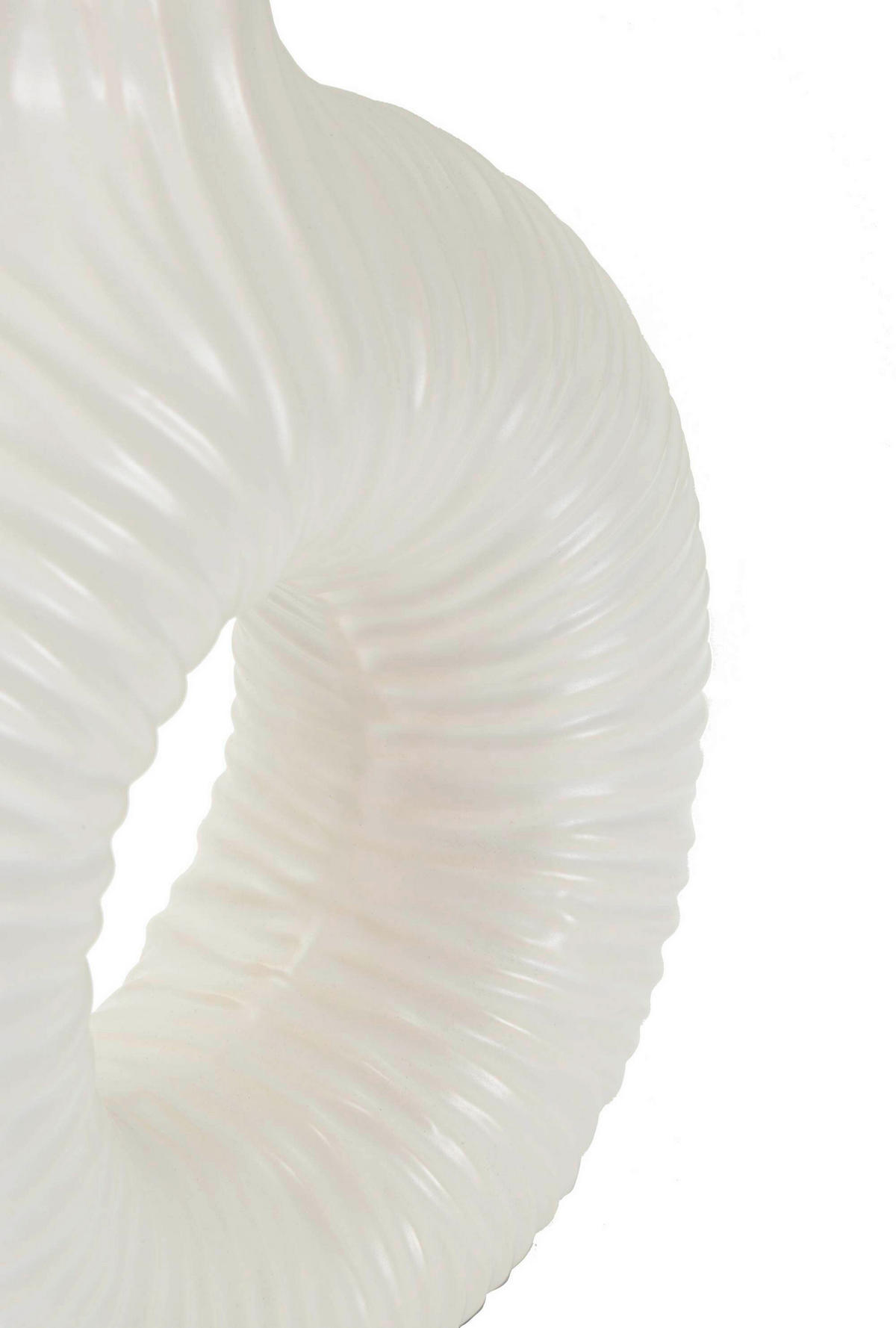 TISCHLEUCHTE   - Weiß, Basics, Keramik/Textil (28.5/15/43cm)