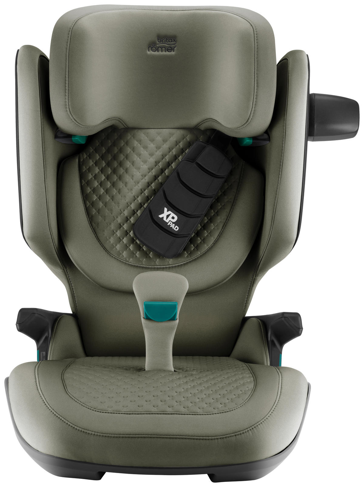 KINDERAUTOSITZ Kidfix Pro  - Olivgrün, Basics, Kunststoff/Textil (48/83/42cm) - Britax Römer
