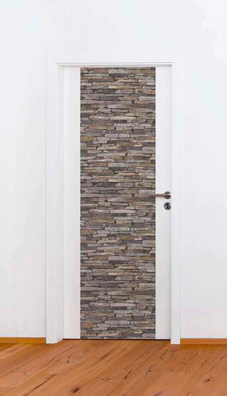 FOTOTAPETE - Braun/Grau, Design (52/250cm)