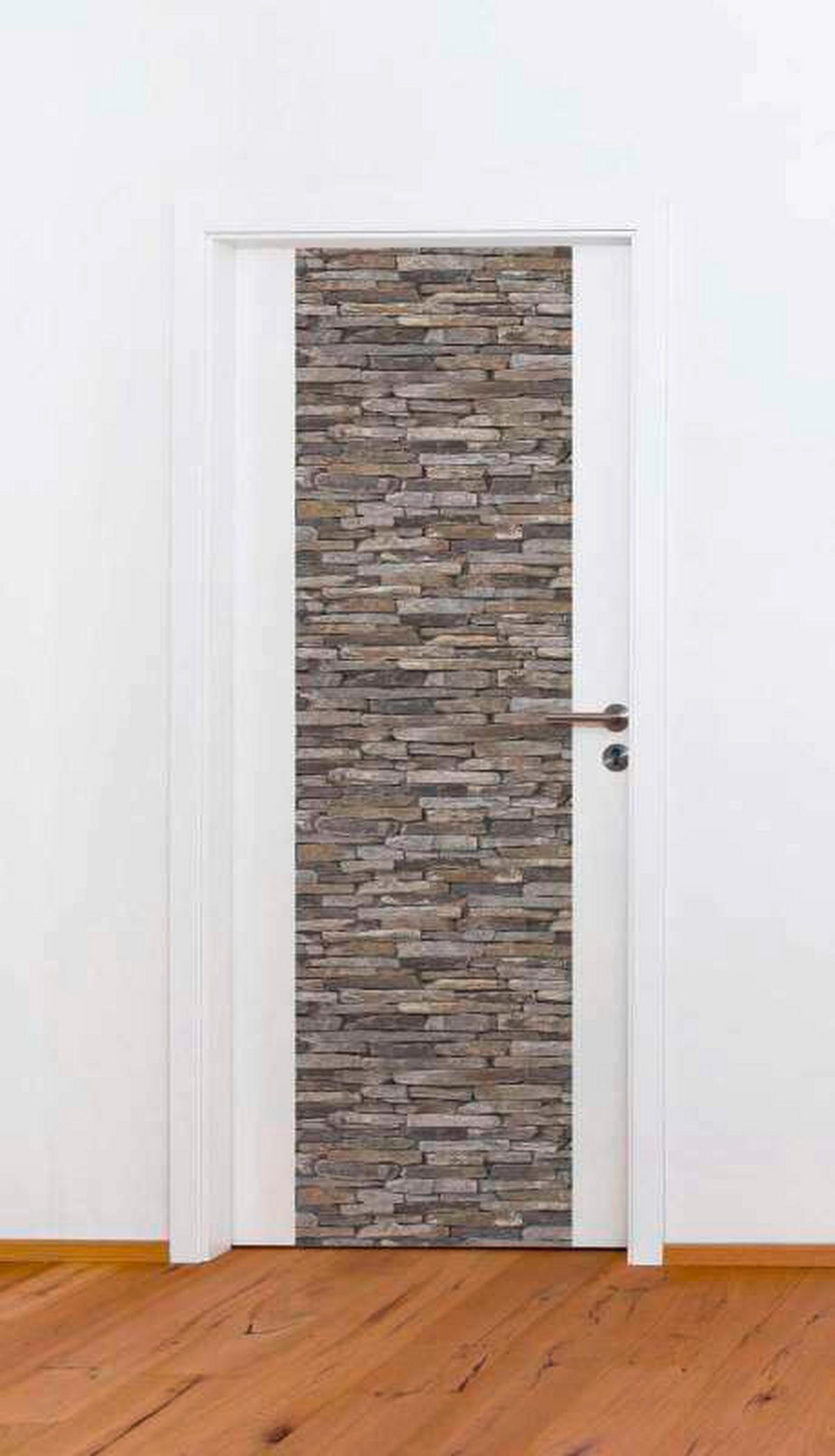 FOTOTAPETE  - Braun/Grau, Design (52/250cm)