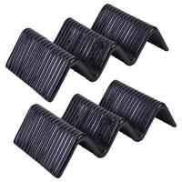 SET SERVERINGSSKÅLAR 2 delar Streat Food   - svart, Basics, keramik (22/10,5cm) - Creatable