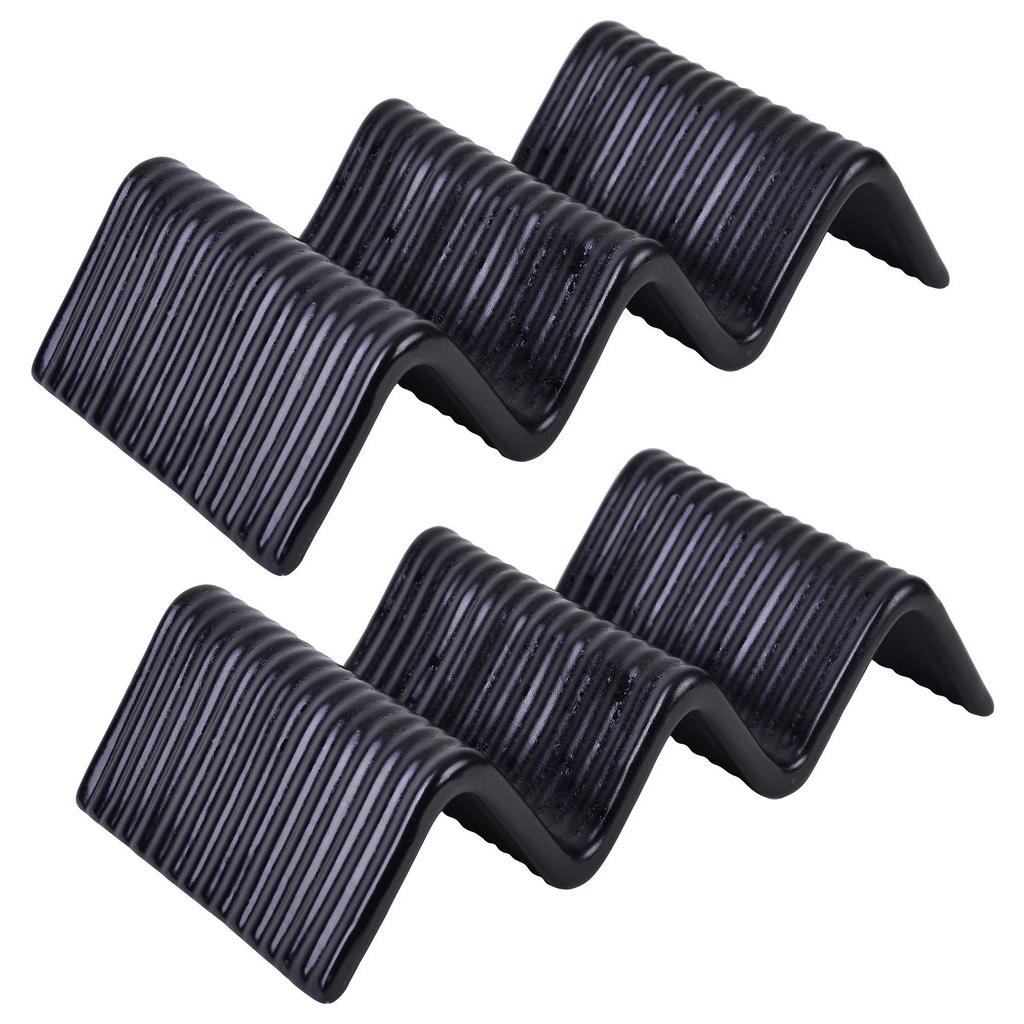 Servierschalenset Keramik Schwarz 2--Teilig. Bxh: 22x10,5 Cm