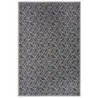 OUTDOORTEPPICH 76/150/150 cm Clyde Grau, Champagner  - Champagner/Grau, Design, Kunststoff/Textil (76/150/150cm)