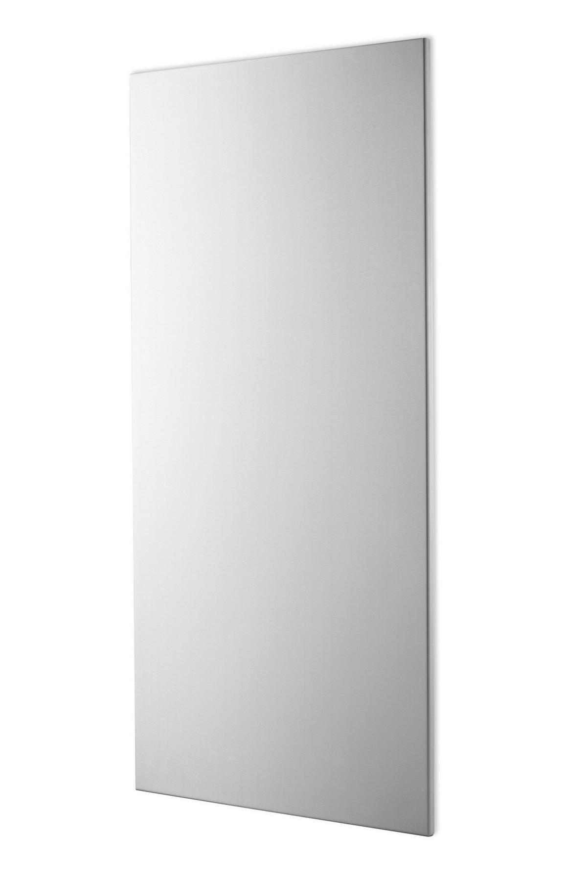 MAGNETTAFEL - Edelstahlfarben, MODERN, Metall (35/75/2cm) - Zack