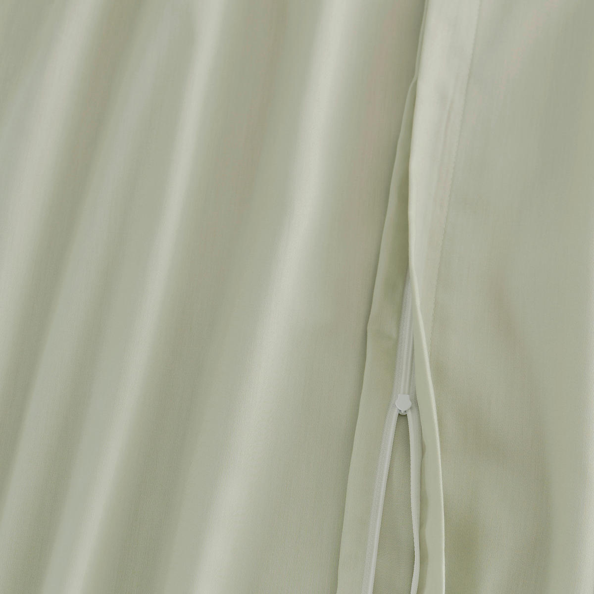BETTWÄSCHE 2-teilig Satin 140/220 cm  - Hellgrün, Design, Textil (140/220cm) - Florella