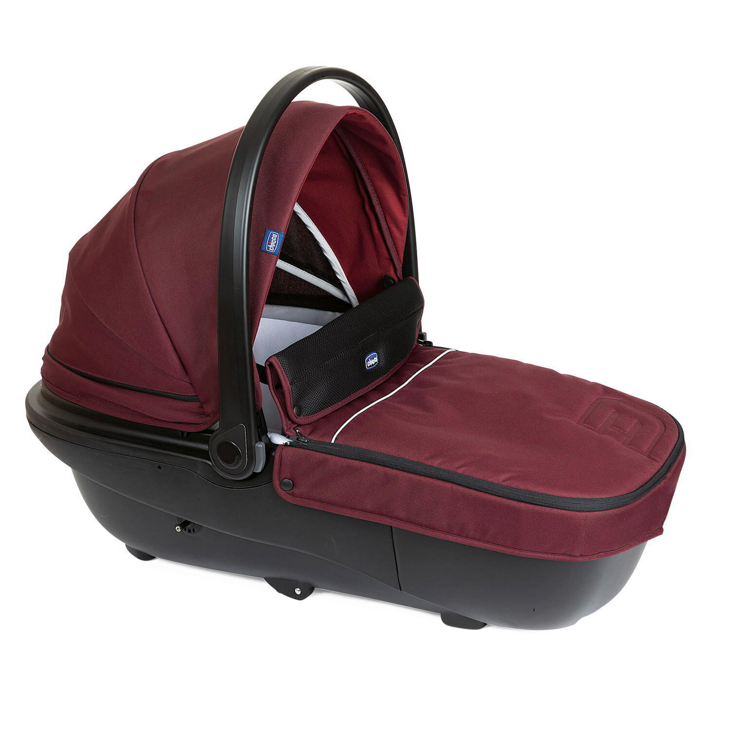 LIEGEWANNE ACTIV3  - Weinrot, Basics (65/45/90cm) - Chicco