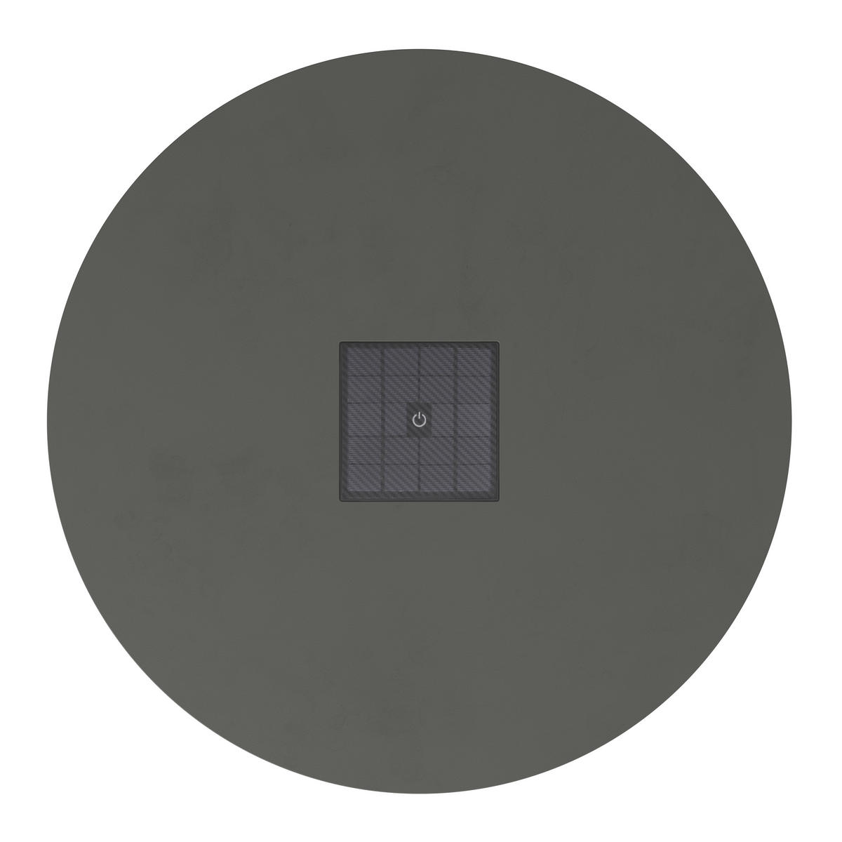 POMOĆNI STOČIĆ ZA BAŠTU 55/47/55 cm  - crna, Moderno, metal/plastika (55/47/55cm) - Bessagi Garden