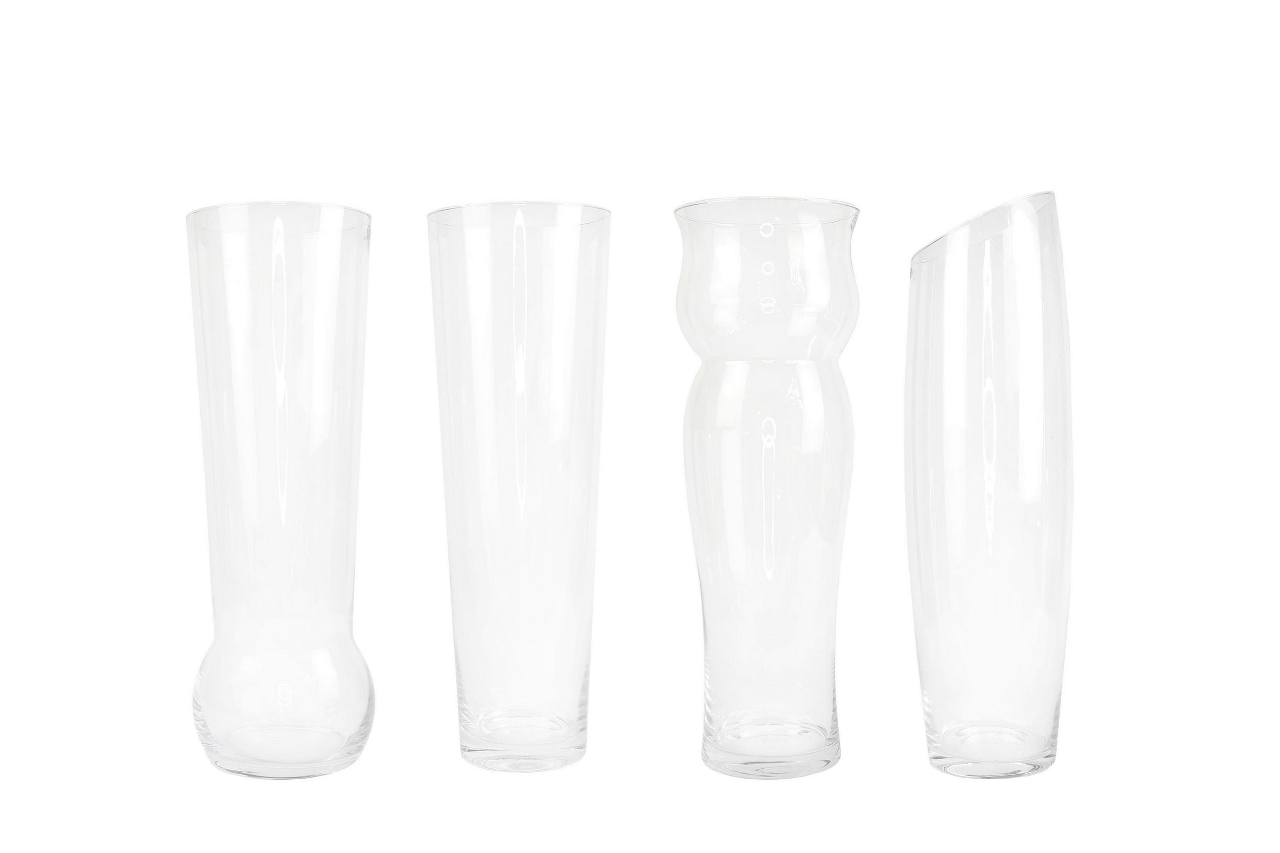 Vase Terezie In Verschiedenen Formen, Klarglas H: 50 Cm