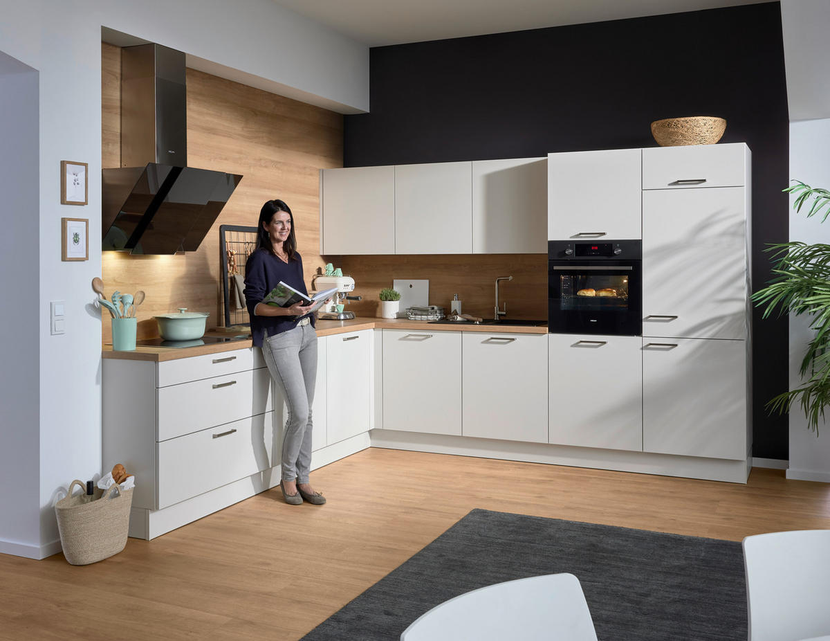 EINBAUKÜCHE  - Design, Holzwerkstoff - Novel