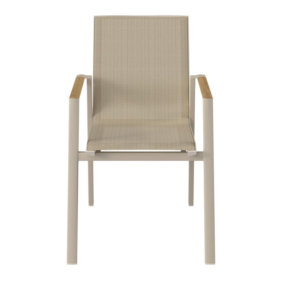 STAPELSESSEL in Holz, Metall, Textil Naturfarben  - Naturfarben/Teakfarben, LIFESTYLE, Holz/Textil (57,5/88/67cm) - Amatio