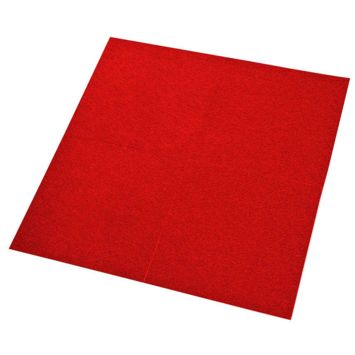 TEPPICHFLIESE - Rot, Basics, Kunststoff/Textil (40/40cm) - Esposa