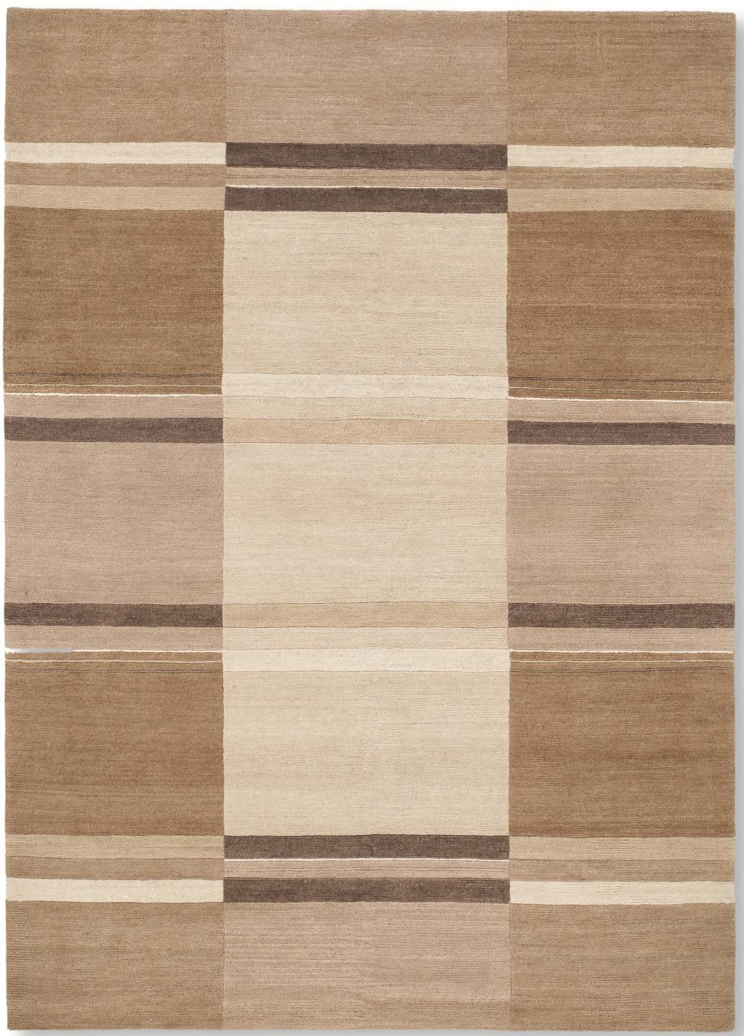 WOLLTEPPICH 120/180 cm Naturfarben  - Naturfarben, Basics, Textil (120/180cm) - Cazaris