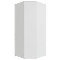 ECKKLEIDERSCHRANK 92/214/92 cm Weiß  - Weiß, Trend, Holzwerkstoff (92/214/92cm) - Carryhome