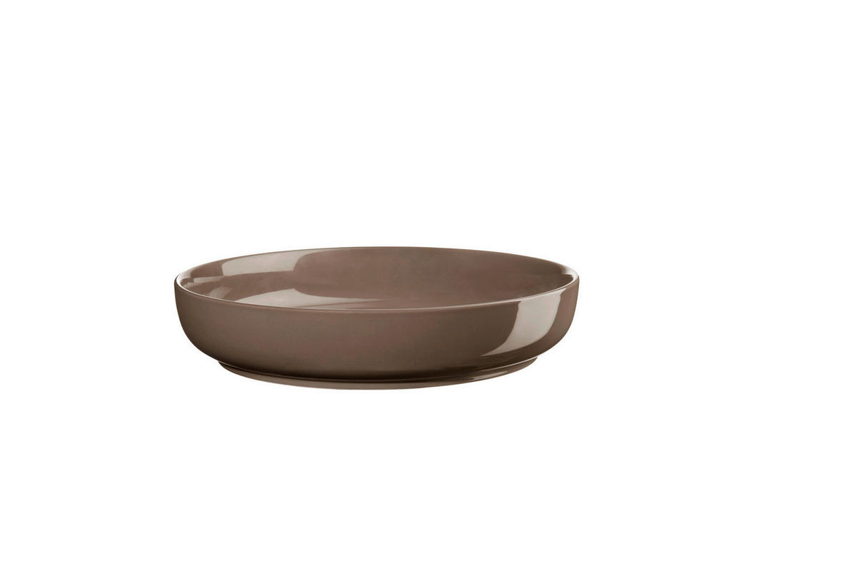 GOURMETTELLER Mokka 22/4,5 cm coppa kaori  - Mokka, KONVENTIONELL, Keramik (22/4,5cm) - ASA