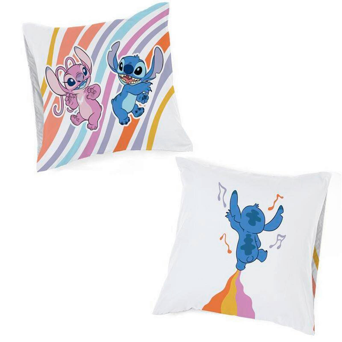 KINDERBETTWÄSCHE Disney Lilo and Stitch 135/200 cm  - Multicolor/Weiß, Basics, Textil (135/200cm)