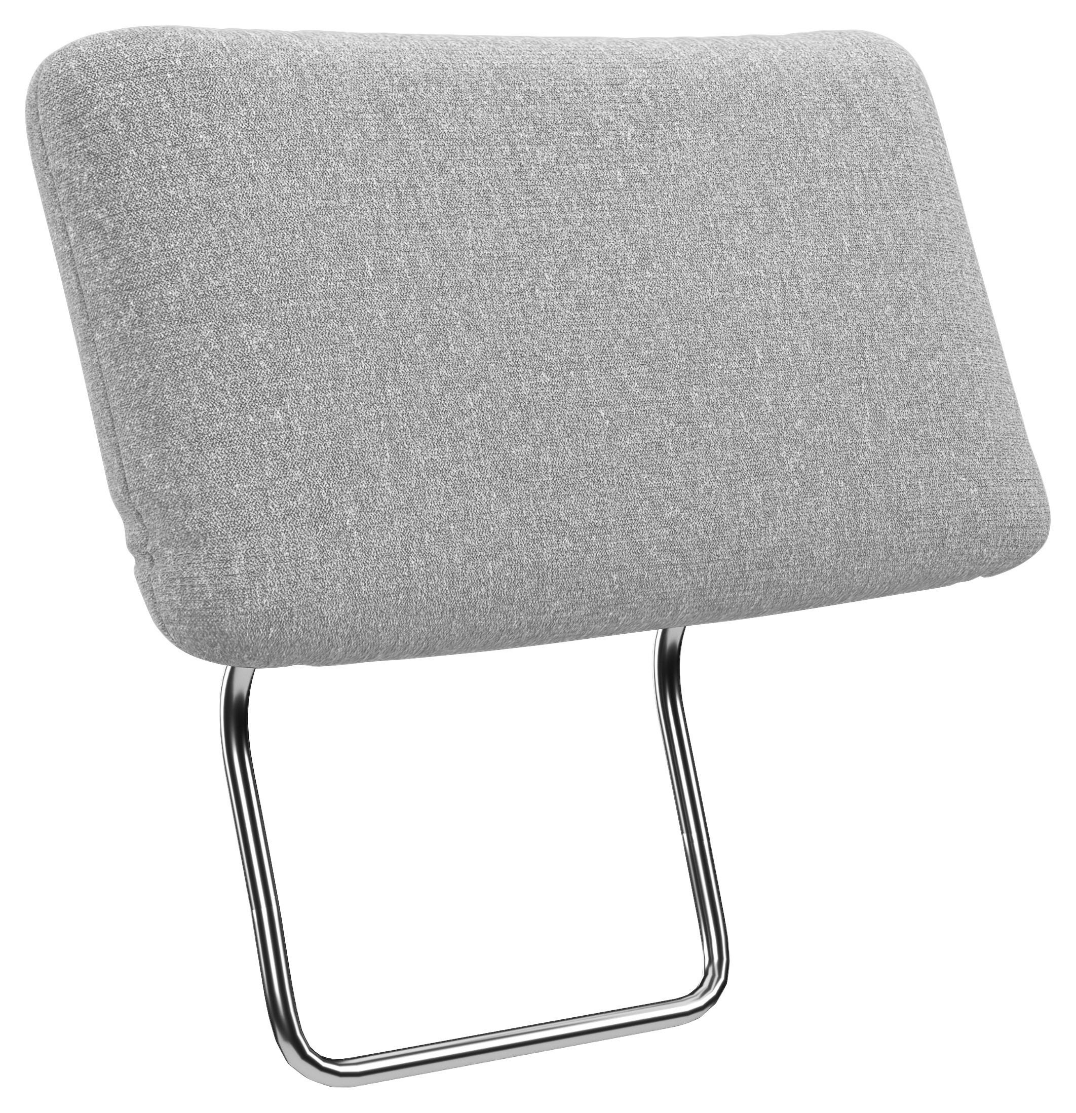 KOPFSTÜTZEZORA E  in Flachgewebe  - Grau, MODERN, Textil (50/25/12cm) - Sit & More