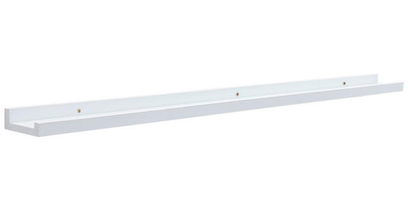 WANDBOARD Holzwerkstoff Weiß  - Weiß, Basics, Holzwerkstoff (120/3,5/9cm) - Xora