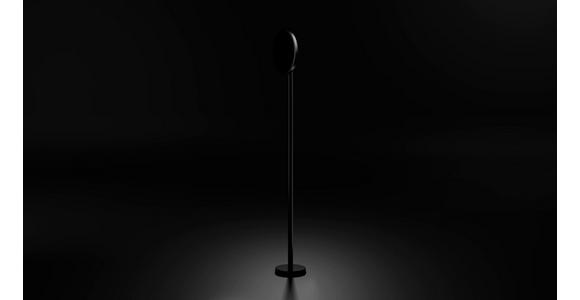 STEHLEUCHTE 29/150 cm - Transparent/Schwarz, Trend, Kunststoff/Metall (29/150cm) - Novel