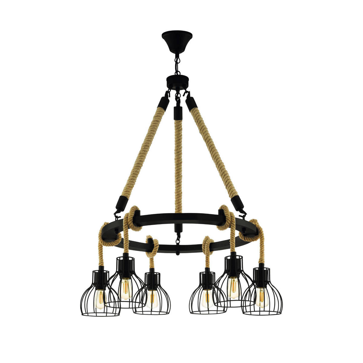 LUSTRĂ 76/109 cm  - negru, Basics, metal (76/109cm)
