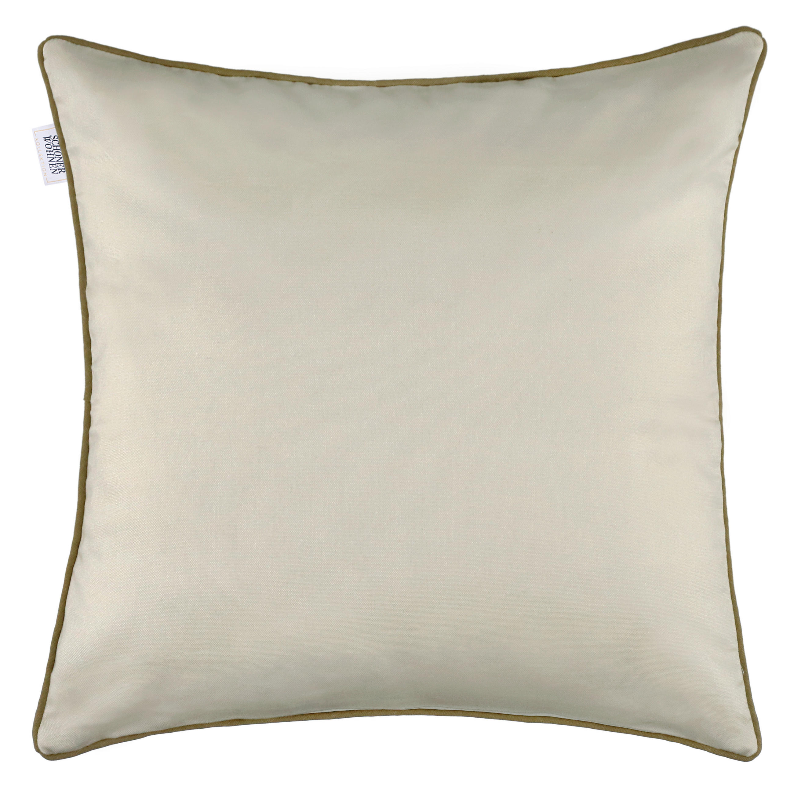 POTAH NA POLŠTÁŘ  45/45 cm - zelená/béžová, Design, textil (45/45cm) - Schöner Wohnen