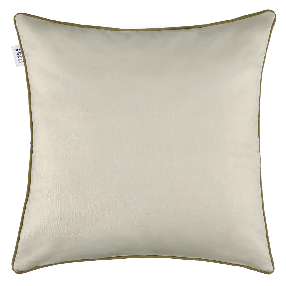 POŤAH NA VANKÚŠ  45/45 cm - zelená/béžová, Design, textil (45/45cm) - Schöner Wohnen