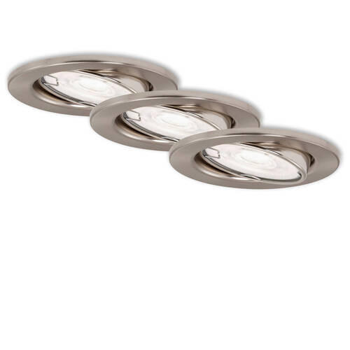 KUPAONSKA LED SVJETILJKA UGRA  - boje nikla, Basics, metal (8,6/7cm)