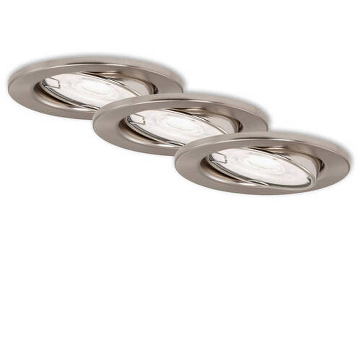 KUPAONSKA LED SVJETILJKA UGRA  - boje nikla, Basics, metal (8,6/7cm)