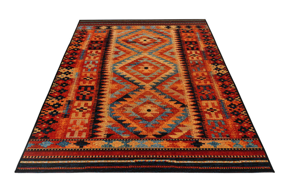 OUTDOORTEPPICH 200/290 cm  - Rot/Multicolor, Design, Textil (200/290cm) - Novel