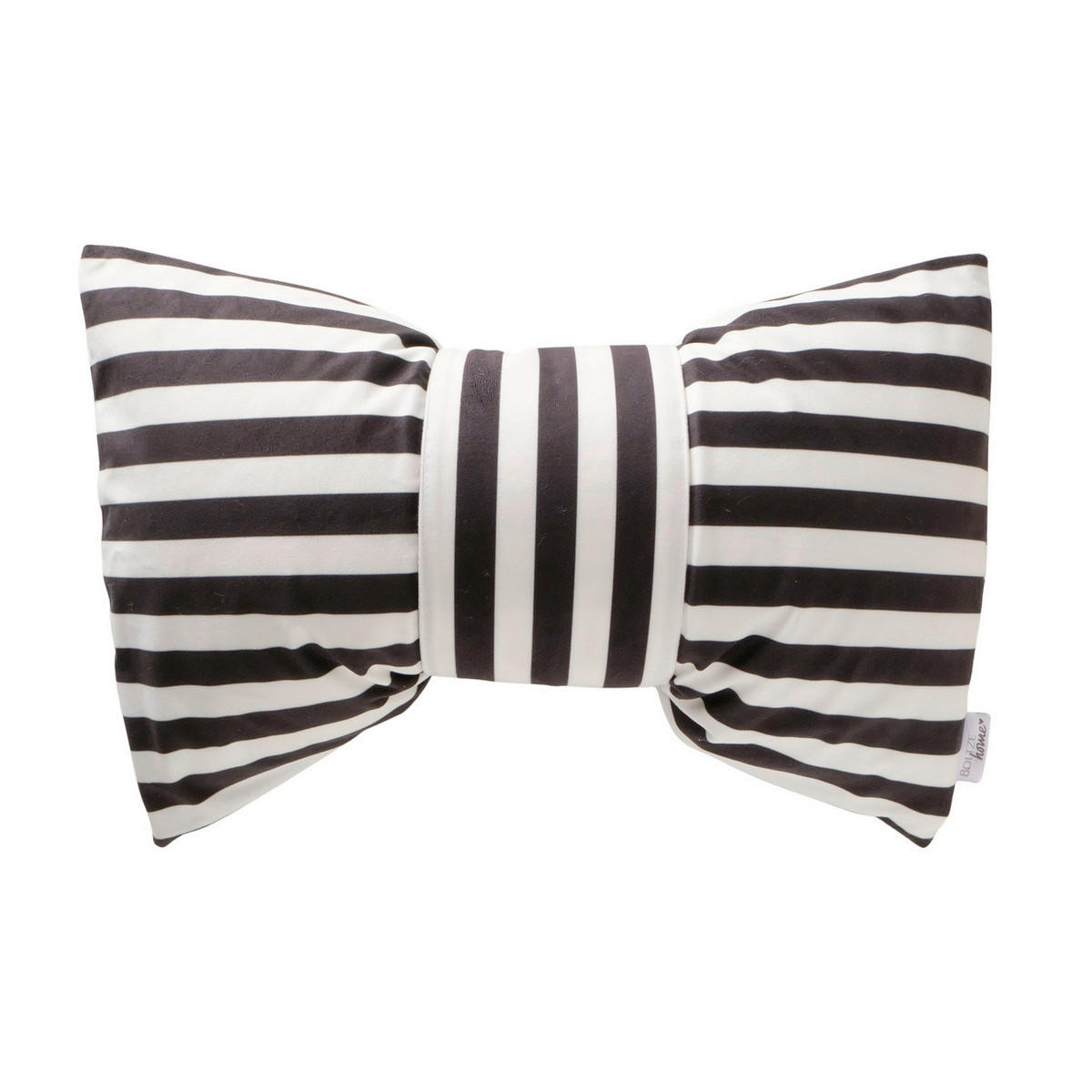 ZIERKISSEN    - Weiss/Schwarz, Basics, Textil (35/55/8cm)