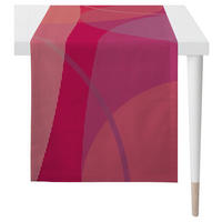 TISCHLÄUFER Textil Bordeaux 48/140 cm  - Bordeaux, Basics, Textil (48/140cm) - Novel