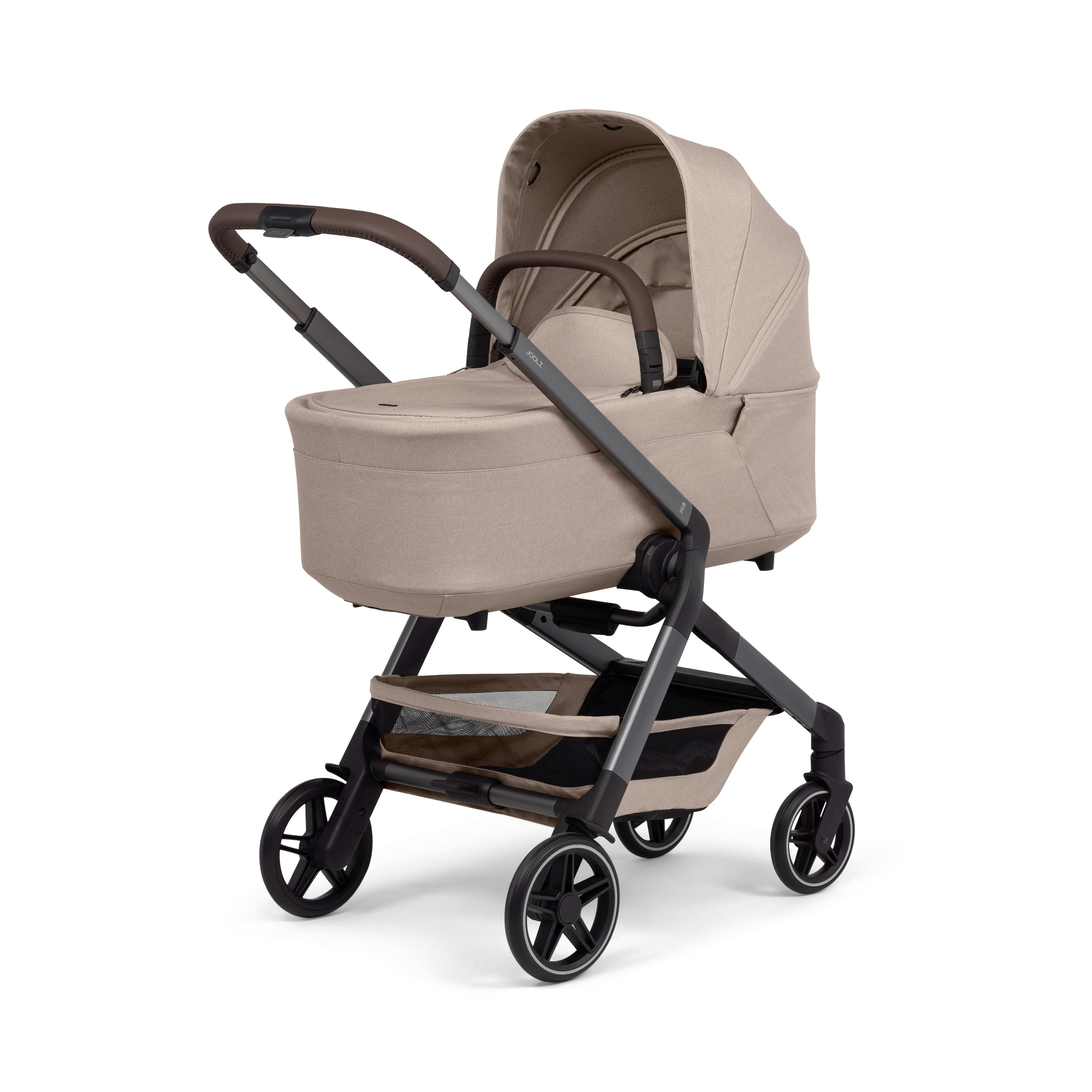 LIEGEWANNE Hub2  - Taupe, Basics, Textil/Metall - Joolz