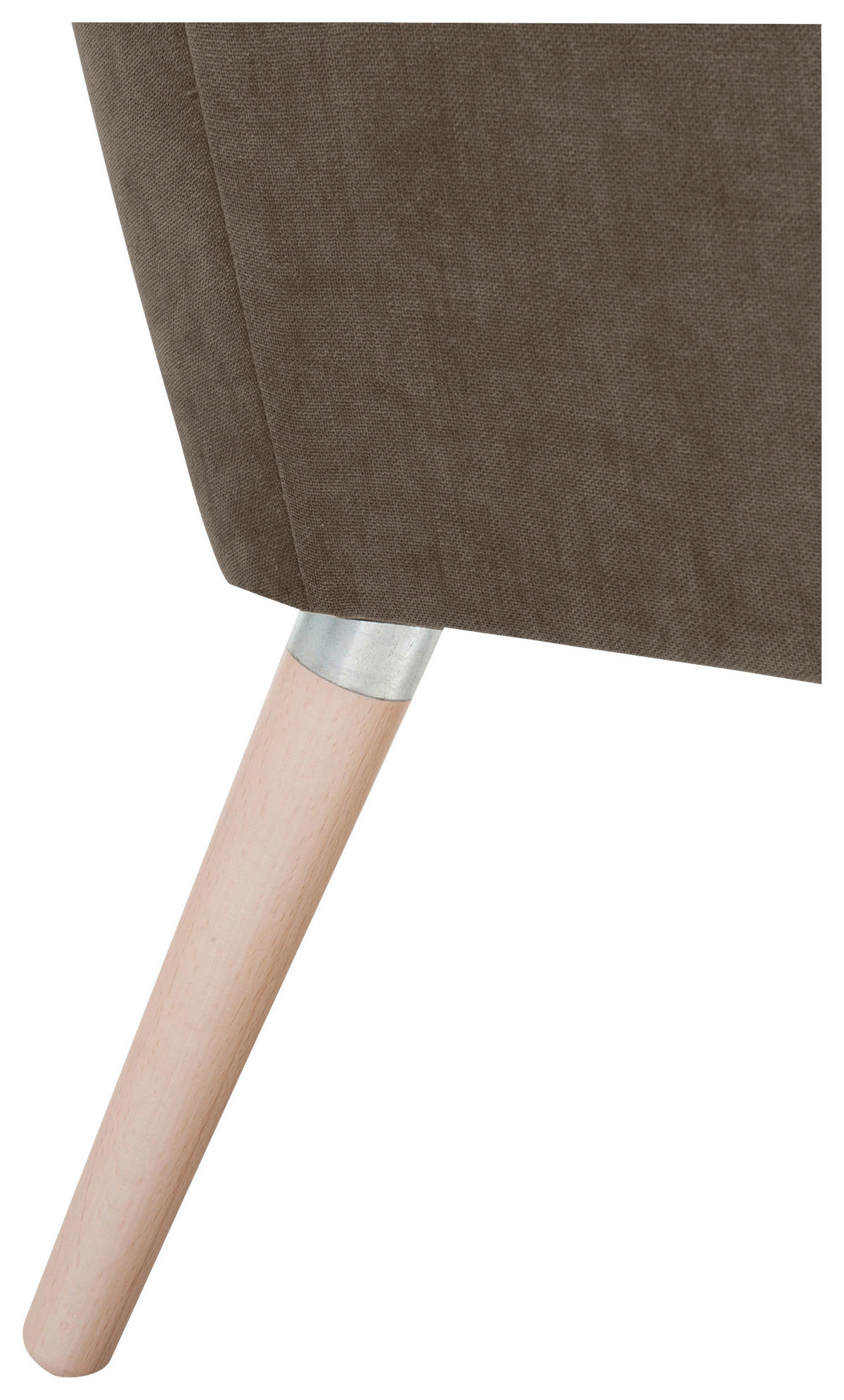 SESSEL in Velours Sahara  - Buchefarben/Sahara, Design, Holz/Textil (67/81/71cm) - Max Winzer