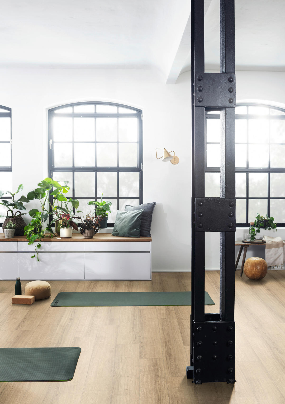 LAMINATBODEN Sherman Eiche EGGER Nature Sense Aqua  per  m² - Hellbraun/Eichefarben, KONVENTIONELL, Holzwerkstoff (129.2/19.3/1cm) - Egger Holzwerkstoffe