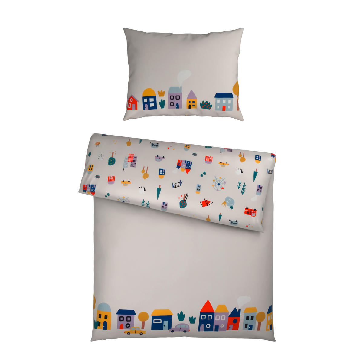 DETSKÁ POSTEĽNÁ BIELIZEŇ 100/135 cm  - krémová, Trend, textil (100/135cm) - Patinio