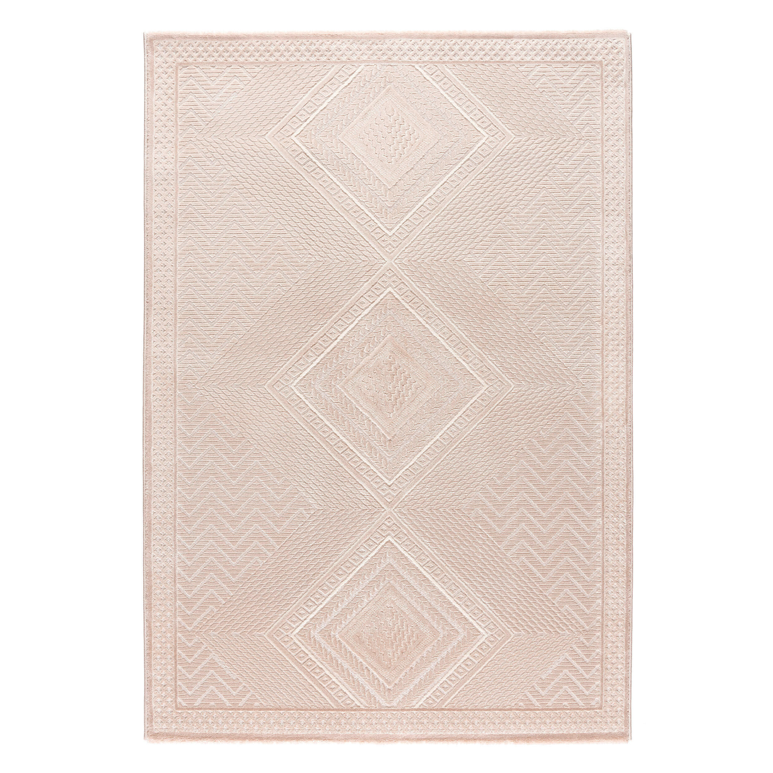 VÄVD MATTA 120/170 cm Luxury  - beige, Modern, textil (120/170cm)